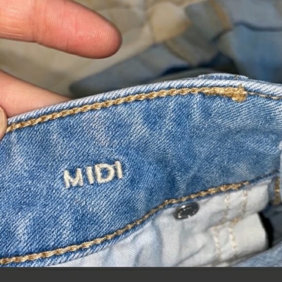 AEO Midi shorts light wash - Picture 6 of 6